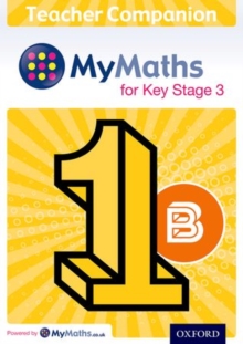 Image for MyMaths for Key Stage 3: Teacher companion 1B