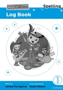 Image for Read Write Inc. Spelling: Read Write Inc. Spelling: Log Book 3-4 (Pack of 5)