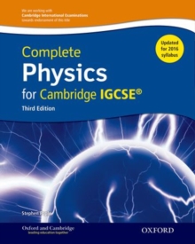 Image for Complete physics for Cambridge IGCSE: Student book