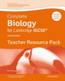 Image for Complete biology for Cambridge IGCSE: Teacher resource pack