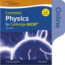 Image for Complete Physics for Cambridge IGCSE (R) Online Student Book : Third Edition