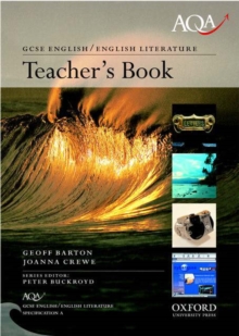 Image for GCSE English/English literature teacher's book: AQA GCSE English/English literature specification A