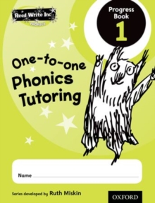 Image for Read Write Inc.: Phonics: One-to-One Phonics Tutoring Progress Book 1 Pack of 5