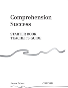Image for Comprehension success: Starter book Teacher's guide