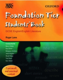Image for WJEC/CBAC GCSE English/English Literature: Foundation Tier Students' Book