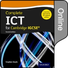 Image for Complete ICT for Cambridge IGCSE Online Student Book (Second Edition)