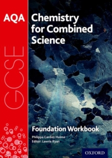 Image for AQA GCSE chemistry for combined science (trilogy)Foundation,: Workbook