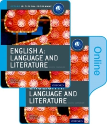 Image for IB English A  : language and literature: Print and online course book