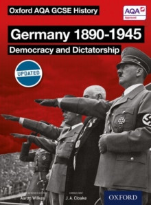 Image for Oxford AQA History for GCSE: Germany 1890-1945: Democracy and Dictatorship