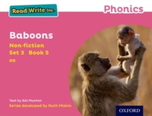 Image for Read Write Inc. Phonics: Baboons (Pink Set 3 Non-fiction 5)