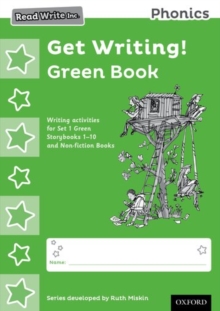 Image for Read Write Inc. Phonics: Get Writing! Green Book Pack of 10