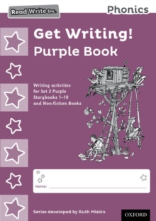 Image for Read Write Inc. Phonics: Get Writing! Purple Book Pack of 10