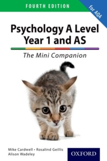 Image for A level Year 1 and AS psychology  : the mini companion for AQA