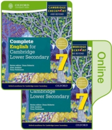 Image for Complete English for Cambridge Lower Secondary Print and Online Student Book Pack 7 (First Edition)
