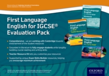 Image for IGCSE FIRST LANGUAGE ENGLISH EVAL PK