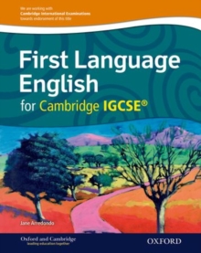 Image for First language English for Cambridge IGCSE