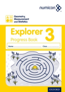 Image for Numicon: Geometry, Measurement and Statistics 3 Explorer Progress Book (Pack of 30)