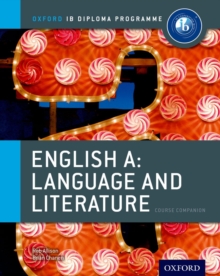 Image for English A  : language and literature: Course companion