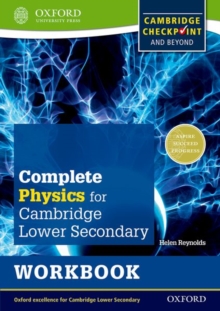 Image for Complete physics for Cambridge secondary 1 workbook  : for Cambridge checkpoint and beyond