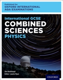 Image for International GSCE combined sciences physics for Oxford international AQA examinations