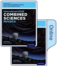 Image for Combined sciences - physicsInternational GCSE,: Oxford international AQA examinations