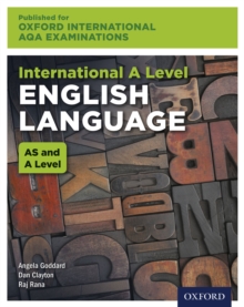 Image for Oxford International AQA Examinations: International A Level English Language