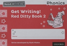 Image for Read Write Inc. Phonics: Get Writing! Red Ditty Book 2 Pack of 10