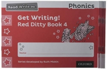 Image for Read Write Inc. Phonics: Get Writing! Red Ditty Book 4 Pack of 10