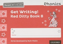 Image for Read Write Inc. Phonics: Get Writing! Red Ditty Book 8 Pack of 10
