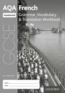 Image for AQA GCSE French Foundation Grammar, Vocabulary & Translation Workbook (Pack of 8)
