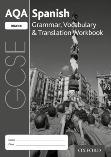Image for AQA GCSE Spanish Higher Grammar, Vocabulary & Translation Workbook (Pack of 8)