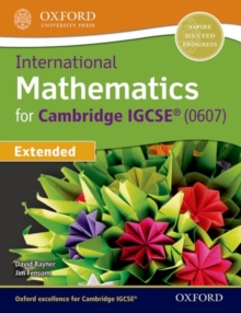 Image for International Maths for Cambridge IGCSE Extended