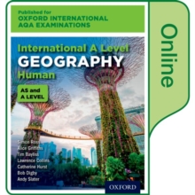 Image for International A level human geography for Oxford International AQA examinations