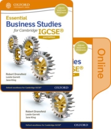 Image for Essential Business Studies for Cambridge IGCSE (R) Print and Online Student Book Pack
