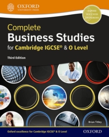Image for Complete Business Studies for Cambridge IGCSE® and O Level