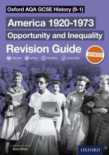 Image for Oxford AQA GCSE History (9-1): America 1920-1973: Opportunity and Inequality Revision Guide