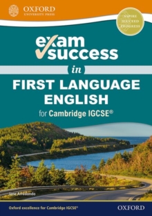 Image for Exam success in first language English for Cambridge IGCSE