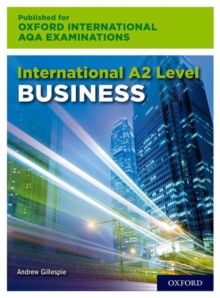 Image for International A2 level Business for Oxford International AQA examination