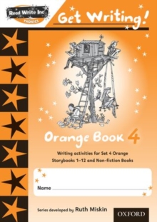 Image for Read Write Inc. phonicsOrange book 4: Get writing!