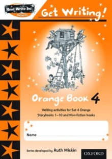 Image for Read Write Inc. Phonics: Get Writing!: Orange Book 4