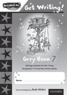Image for Read Write Inc. phonicsGrey book 7: Get writing!