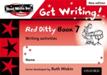Image for Read Write Inc. Phonics: Get Writing!: Red Ditty Books 6-10 Pack of 50