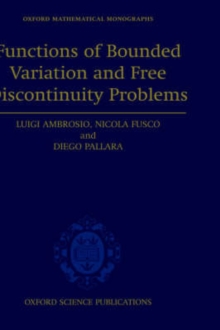 Functions of Bounded Variation and Free Discontinuity Problems