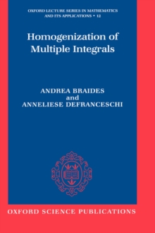 Homogenization of Multiple Integrals