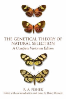 Image for The Genetical Theory of Natural Selection