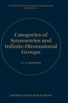 Categories of Symmetries and Infinite-Dimensional Groups