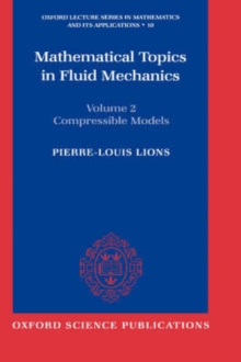 Image for Mathematical topics in fluid mechanicsVol. 2: Compressible models