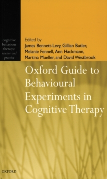 Image for Oxford guide to behavioural experiments in cognitive therapy