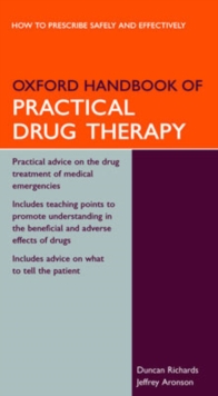 Image for Oxford handbook of practical drug therapy