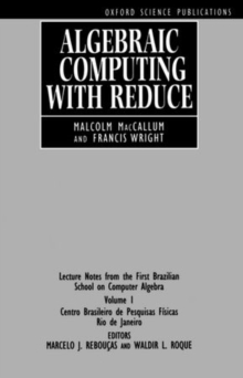 Image for Algebraic Computing with REDUCE